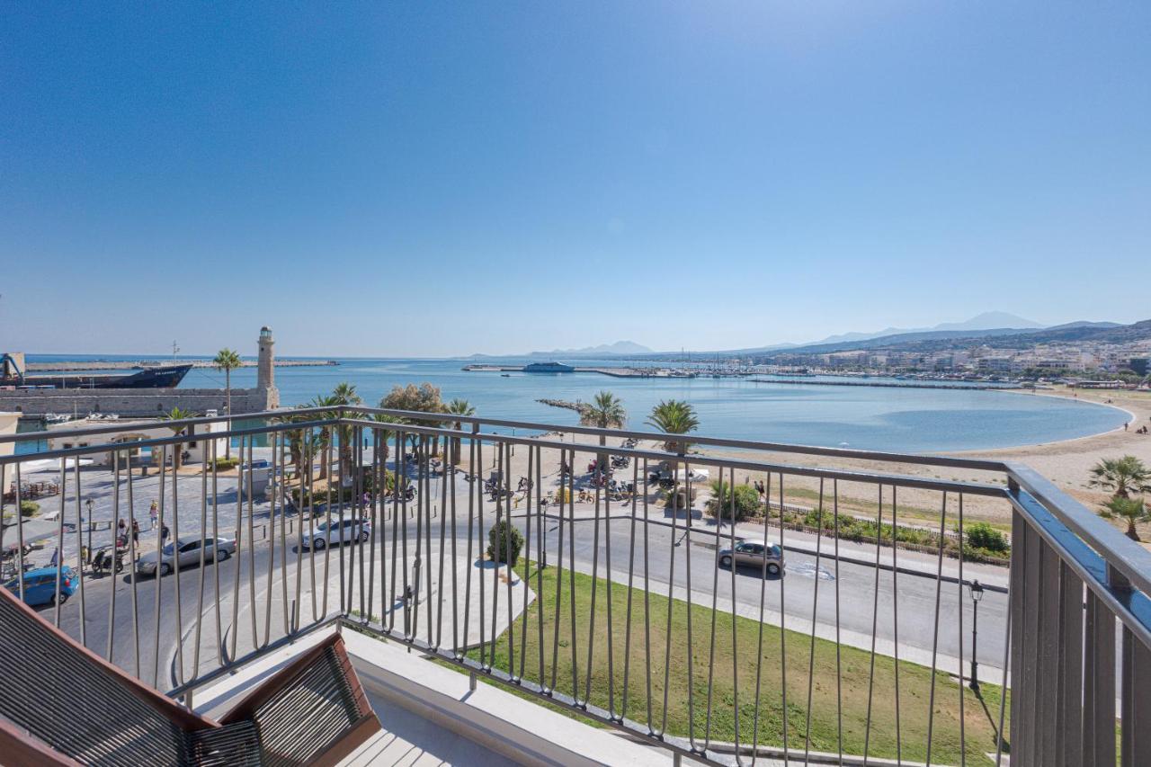 V77 Seafront Suites Rethymno Exterior foto